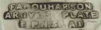 Farquharson: possibly a trade mark of John Sanderson & Son - Sheffield