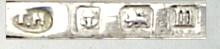 T.H into an oval mark, T Heatley , Birmingham 1911