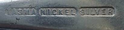 TASMA NICKEL SILVER unidentified