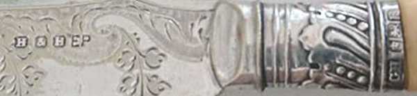 Harrison Brothers & Howson - Sheffield,b (possibly),  sterling ferrule maker GH Harrison Brothers & Howson