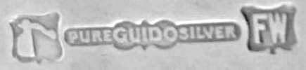 PURE GUIDO SILVER a possible trade name of Frank Wood - Sheffield