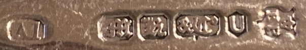 Martin Hall & Co Sheffield: date code U