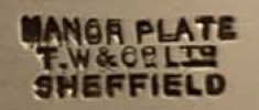 Travis Wilson & Co Ltd- Sheffield; MANOR PLATE