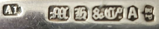 Martin Hall & Co Sheffield: date code V