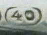 Germany: 40 mark on silverplate