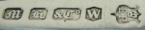 Martin Hall & Co Sheffield: date code W