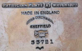 James Dixon & Sons - Sheffield: Patrician Silver Wright Ltd