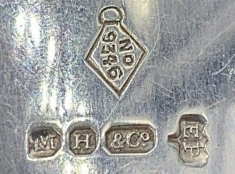 Martin Hall & Co Sheffield (unusual lozenge)