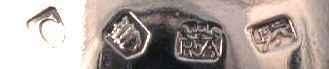 R.A under a crownmark, Robert Abercrombie, London 1738 