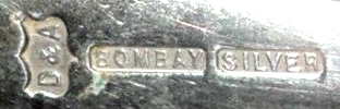 Daniel & Arter - Birmingham; BOMBAY  SILVER trademark