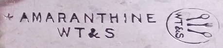 William Tay & Sons - Birmingham: AMARANTHINE trademark