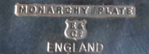 Elkington & Co. Ltd - Birmingham: Monarchy Plate trademark