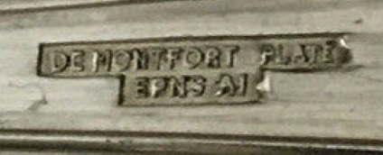 DE MONTFORT PLATE - Sheffield