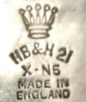 Harrison Brothers & Howson - Sheffield. unusual X-NS
