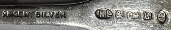 Hamilton, Laidlaw & Co - Glasgow: ARGENT SILVER trademark (possibly)