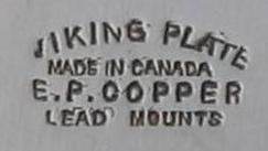 Lipman-Levinter Industries- Toronto, Ontario - Canada: Viking Plate trademark