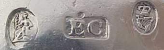 EC mark, E. Crofton, Dublin 1825