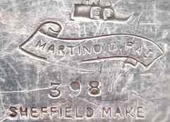 MARTINOID a trade mark of Martin Hall & Co Sheffield