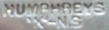 W.R. Humpreys & Co, Sheffield: X-NS trademark