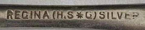 REGINA HS*G SILVER unidentified