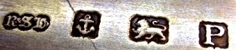 R&S Ld gothic into three conjoined circles  mark, Reid & Sons Ltd, Birmingham 1939