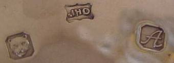 JHO mark, not identified, London 1975