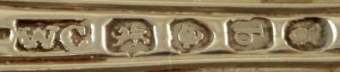 WC mark, William Chawner II, London 1817
