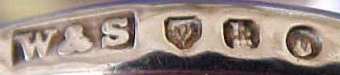 W & S mark, Wilson & Sharp, Edinburgh 1895
