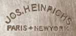 Joseph Heinrichs - New York and Paris (France) Joseph Heinrichs - New York and Paris (France)