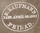 Ernest Kaufmann - Philadelphia PA