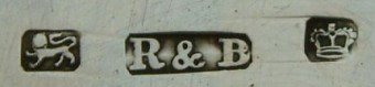 R&B mark, Roberts & Belk -Samuel Roberts & Charles Belk-, Sheffield 1886