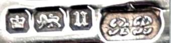 RB in script mark, Harrods Ltd -Richard Burbridge-, Sheffield 1912