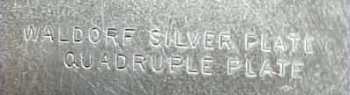 Waldorf Silver Plate
