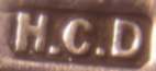 H.C.D mark, Henry Clifford Davis , Birmingham 1912