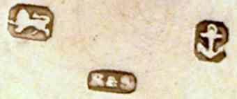 R&S mark, not identified , Birmingham 1842