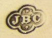 JBC into a quatrefoil mark, Carrington & Co -John Bodman Carrington-, London 1897