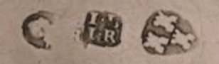 I.L over I.R mark, John Langlands I & John Robertson , Newcastle 1812
