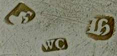 WC mark, William Cripps, London 1757