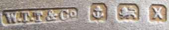 W.T.T & Co mark, W T Toghill & Co , Birmingham 1947