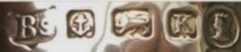 Bs into a shield mark, Bravingtons Ltd , Birmingham 1934