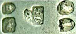 IG in script under a crown mark, R & S Garrard & Co -James Garrard-, London 1884