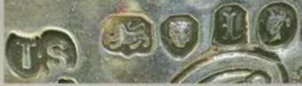T.S into two conjoined circles mark, Thomas Smily , London 1866