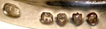 JB into two conjoined circles mark, Joseph Braham, London 1886