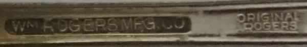 William Rogers Mfg Co - Hartford, CT 'ORIGINAL ROGERS'