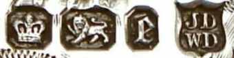 JD over WD mark, James Deakin & sons, Sheffield 1897