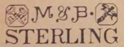 Derby Silver Co. under the trade mark M&B - Derby (Birmingham) CT