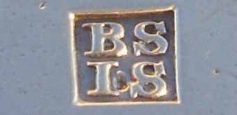 BS over IS  mark, Benjamin Smith I & James Smith, London 1809
