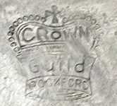 trade mark of  Rockford Silver Plate Co. Crown Guild - Rockford - IL