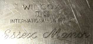 Wilcox Silver Plate Co. - Meriden CT