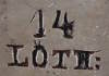 silver fineness 14 loth